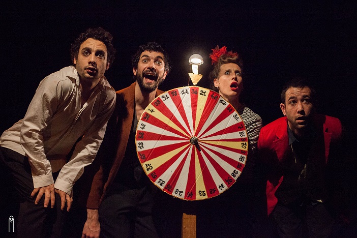 Compagnie Saseo - Cabaret de poche - Création 2016 Saseo sur scène lors du cabaret de poche